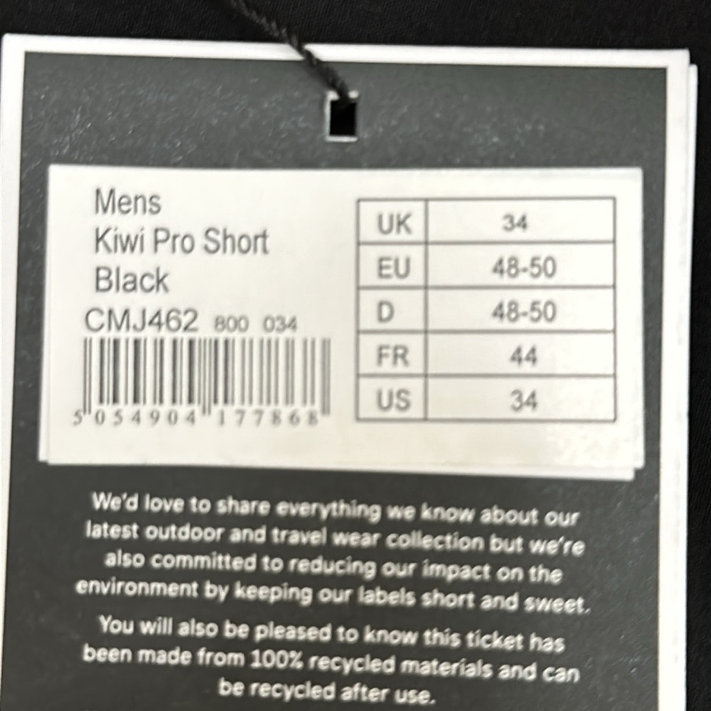 Craghoppers KIWI PRO SHORT - Black - Picture 14 of 16